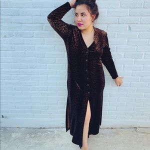 Vintage Ronni Nicole Velvet Dress